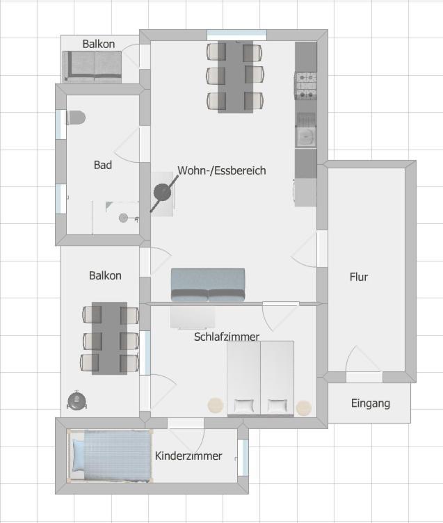 Fewo Winter In Der Villa Waldrand Mit Zwei Balkonen Bad Wunnenberg Exterior photo